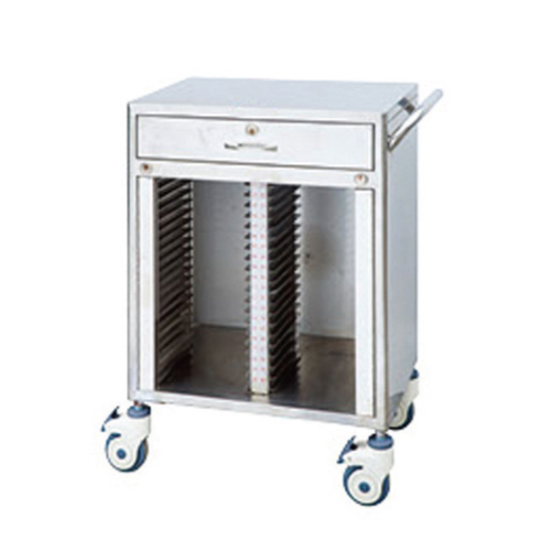 AB45不銹鋼40格病歷夾車