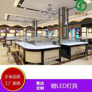 眼鏡珠寶首飾柜臺(tái) 整店定制展柜的藝術(shù)與實(shí)用之道